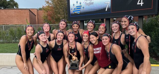 Sacred Heart Prep girls water polo steps up on defense against Arroyo Grande to secure title repeat at NorCal Invitational