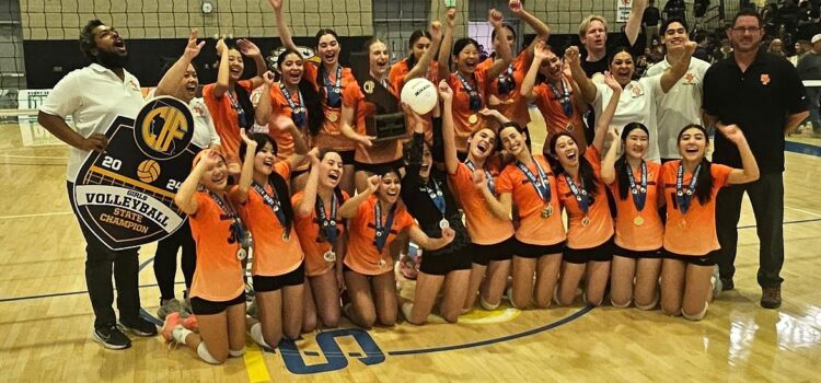 South Pasadena rallies for five-set win in Division 4 girls volleyball state final, highlighting three titles in one day for Tigers