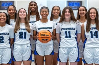 Olivia Lagao, Windward girls basketball team enjoy comforts of home in Gold Coast League win against rival Brentwood