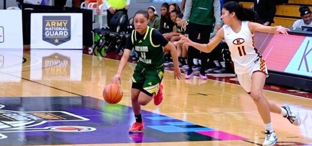 Kaleena Smith, Tatianna Griffin help Ontario Christian girls basketball team rule the court against Christ the King at Hoophall Classic