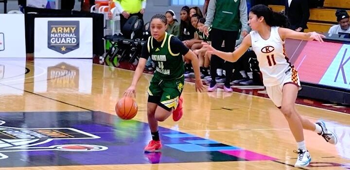 Kaleena Smith, Tatianna Griffin help Ontario Christian girls basketball team rule the court against Christ the King at Hoophall Classic