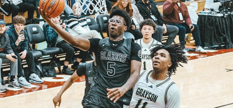 Bryce James leads Sierra Canyon boys basketball team to victory against Grayson at Hoophall Classic; Tounde Yessoufou guides Santa Maria St. Joseph to win