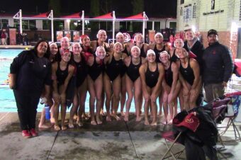 Kyla Pranajaya, Jailynn Robinson come up with clutch blocks against Mater Dei to lift Orange Lutheran girls water polo team to third consecutive Trinity League title