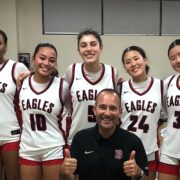 Balanced Brentwood attack results in all five starters scoring in double figures in first-round win against Heritage in CIF-Southern Section Division 1 girls basketball playoffs