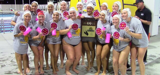 Murrieta Valley wins seventh CIF-Southern Section girls water polo title by defeating Downey in Division 2 final; Elsinore sets scoring record in Division 3, joining San Dimas, El Dorado and Anaheim as first-time champions