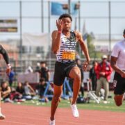 Brandon Arrington, Jr. of Mount Miguel sweeps sprints, sets 60 and 150 records at California Winter Outdoor Championships; South Torrance’s Liam Miller achieves distance double, repeating in 3,000