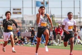 Brandon Arrington, Jr. of Mount Miguel sweeps sprints, sets 60 and 150 records at California Winter Outdoor Championships; South Torrance’s Liam Miller achieves distance double, repeating in 3,000