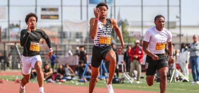 Brandon Arrington, Jr. of Mount Miguel sweeps sprints, sets 60 and 150 records at California Winter Outdoor Championships; South Torrance’s Liam Miller achieves distance double, repeating in 3,000