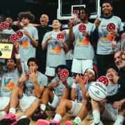 Eastvale Roosevelt gets big second half from Brayden Burries against Sherman Oaks Notre Dame to capture first CIF-Southern Section Open Division boys basketball crown