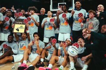 Eastvale Roosevelt gets big second half from Brayden Burries against Sherman Oaks Notre Dame to capture first CIF-Southern Section Open Division boys basketball crown