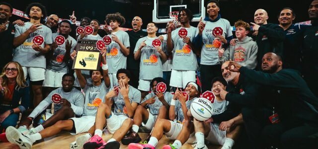 Eastvale Roosevelt gets big second half from Brayden Burries against Sherman Oaks Notre Dame to capture first CIF-Southern Section Open Division boys basketball crown