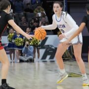 Faith Christian star Lauren Harris aims to set California girls basketball 3-point field goal records for season, career against Weed