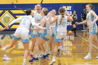 Lauren Harris sets state girls basketball records for 3-pointers in a season and career, helping Faith Christian advance to first Northern California Division 6 regional final