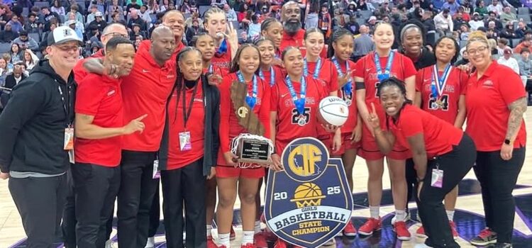 Etiwanda embraces all challenges and excels despite adversity to enjoy familiar ending with exceptional third consecutive Open Divison girls basketball state title