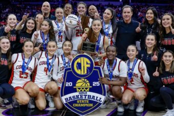 Carondelet demonstrates depth, defensive prowess against Sage Hill to secure Division 1 girls basketball state crown with 51-48 win