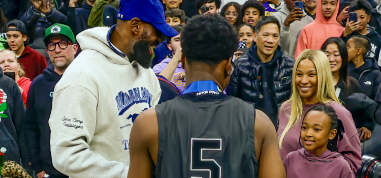 Bryce James and Sierra Canyon Capture State Title as LeBron Cheers from Stands