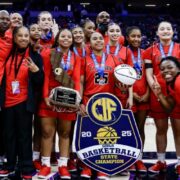 Etiwanda girls basketball team achieves historic three-peat by sweeping trilogy with Archbishop Mitty in Open Division state finals