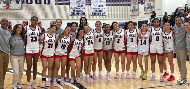 Brentwood girls basketball team wins state playoff opener for fourth consecutive year, relying on big fourth-quarter run to knock off La Jolla Country Day in Division 1 showdown