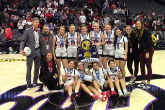 Woodland Christian multi-sport star Teagan Hayes showcases versatility to help Cardinals hold off Rosamond, capture first Division 5 girls basketball state crown