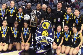 Strong start, better finish lift Cerritos Whitney to 48-40 victory against Half Moon Bay to secure first Division 4 girls basketball state championship