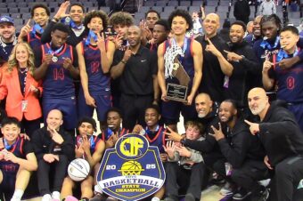 Brayden Burries brilliant in 44-point effort to elevate Eastvale Roosevelt boys basketball team to 80-60 win against Archbishop Riordan in Open Division state final