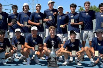 Menlo School boys tennis team knocks off California High 6-1 in regional championship, earns rematch with University High of Irvine in state final