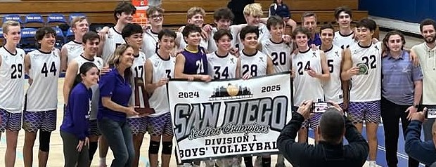 St. Augustine sweeps Mission Vista in anticipated rematch to win CIF-San Diego Section Division 1 boys volleyball championship