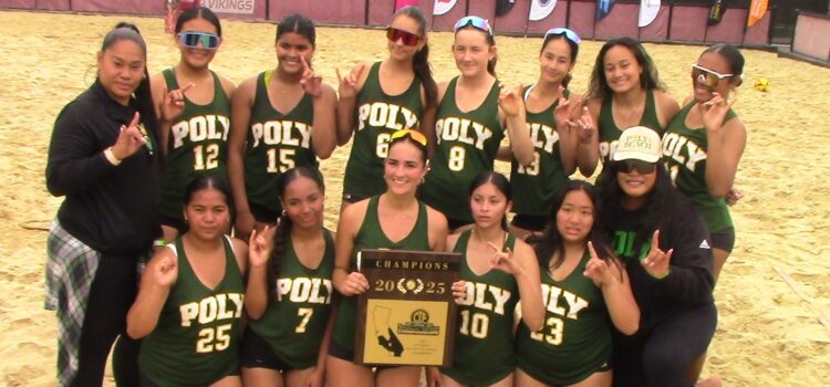 Long Beach Poly outlasts Anaheim Canyon to capture inaugural CIF-Southern Section Division 3 beach volleyball championship