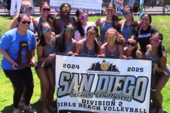 Chula Vista Eastlake earns first CIF-San Diego Section Division 2 beach volleyball title following Division 1 indoor crown in fall