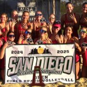 Four-peat a remarkable feat for Cathedral Catholic, which edges rival Torrey Pines 3-2 in CIF-San Diego Section Open Division beach volleyball final