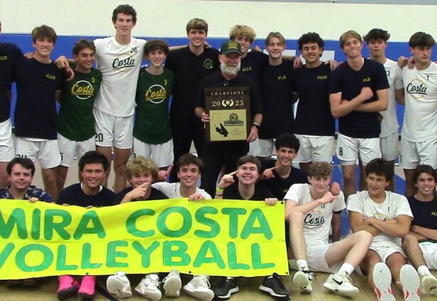 Mira Costa boys volleyball team outlasts Huntington Beach to win five-set battle in CIF-Southern Section Division 1 final