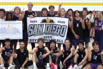 Carlsbad withstands inspired Torrey Pines rally to prevail in five-set thriller in CIF-San Diego Section Open Division boys volleyball final