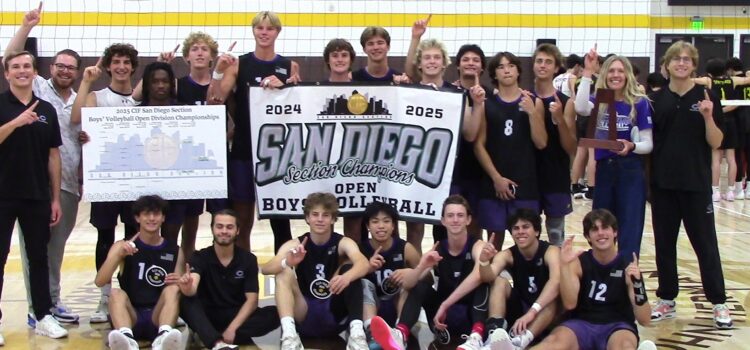 Carlsbad withstands inspired Torrey Pines rally to prevail in five-set thriller in CIF-San Diego Section Open Division boys volleyball final