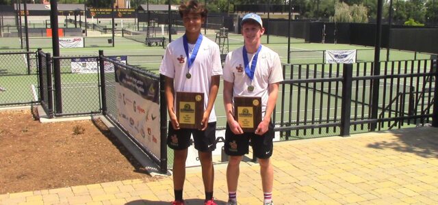 Palos Verdes freshman Andrew Johnson, JSerra doubles pair of Riley Anson and Brady Schaefgen win historic CIF-Southern Section boys tennis championships