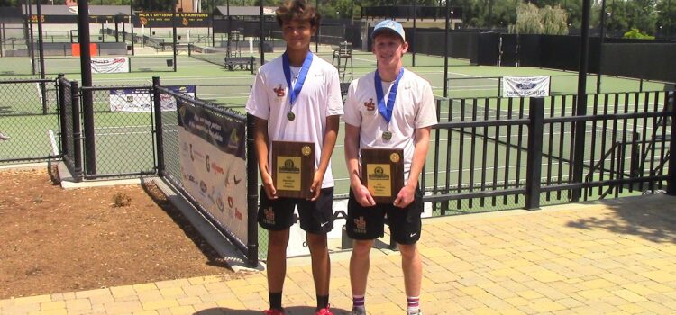 Palos Verdes freshman Andrew Johnson, JSerra doubles pair of Riley Anson and Brady Schaefgen win historic CIF-Southern Section boys tennis championships