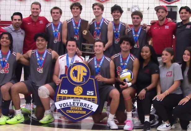 Mater Dei defeats Buchanan to capture Division 2 boys volleyball state championship, winning first title in California prep history
