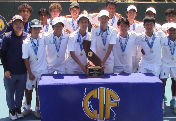 Rishvanth Krishna lifts University High of Irvine boys tennis team to back-to-back state titles following 4-3 victory against Menlo School
