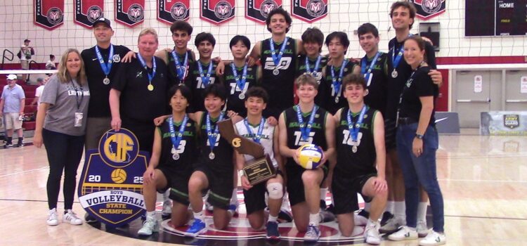 Jackson Cryst helps Sage Hill secure first Division 3 boys volleyball state championship; Mater Dei Catholic captures Division 4 state crown