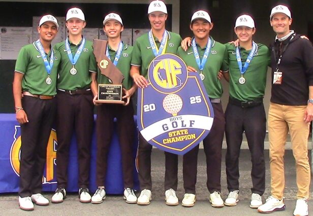 Stevenson boys golf team shines at Poppy Hills to secure first title since 2013, St. Francis freshman Jaden Soong sets scoring record with 62 at CIF State Championships