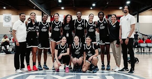 Sports Academy Swish, Why Not Premier and Cal Stars positioned well in Las Vegas, all earning top eight seeds in Nike EYBL 17-under girls basketball nationals in Chicago