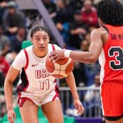 USC’s Kennedy Smith and UCLA’s Gianna Kneepkens help U.S. national basketball team rally past Brazil to capture gold medal at FIBA Women’s AmeriCup