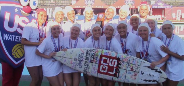 SET Black ‘A’ team secures historic three-peat in girls 18-under Platinum Division at USA Water Polo National Junior Olympics