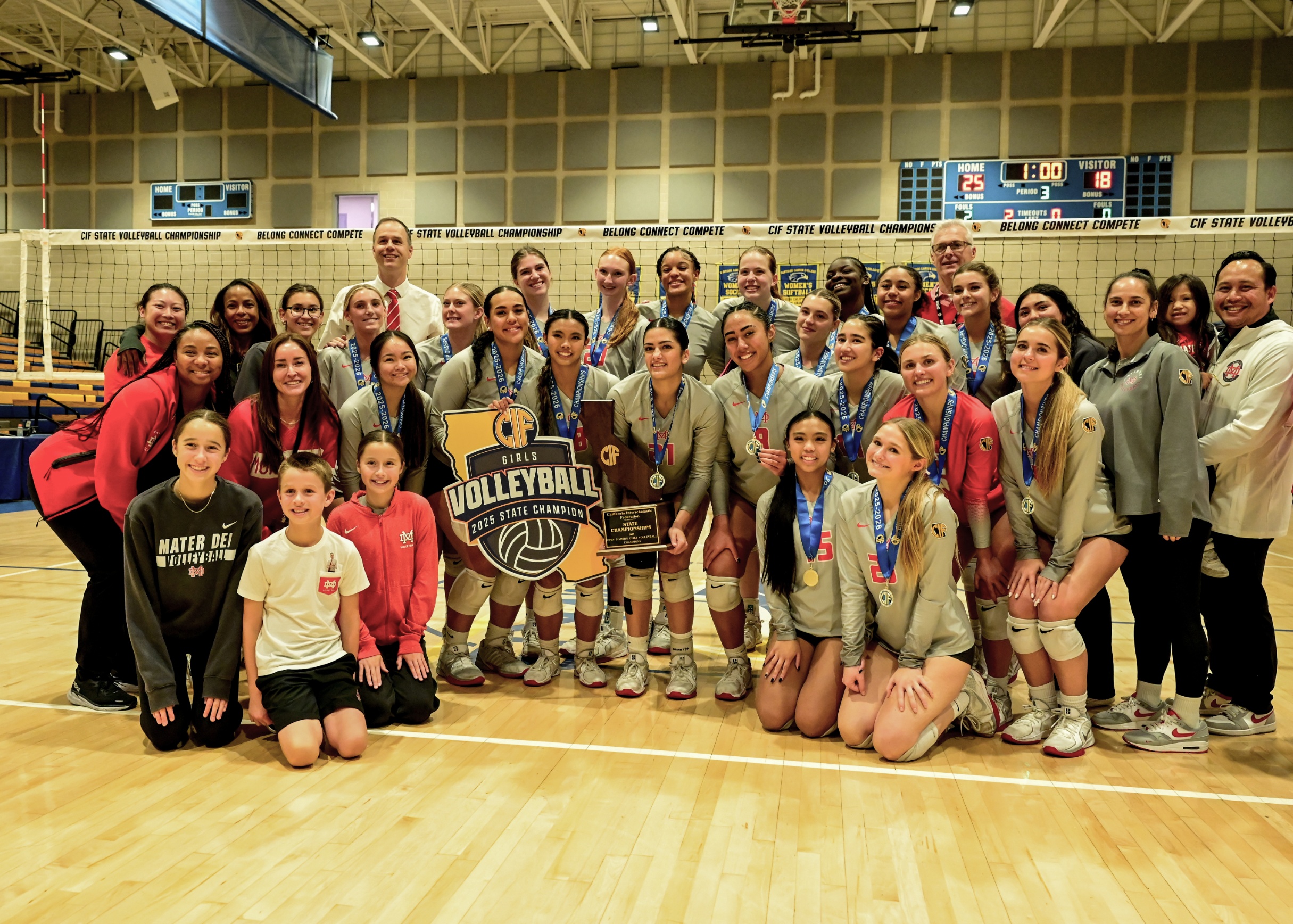 Mater Dei wins record third CIF Open Division girls volleyball state ...