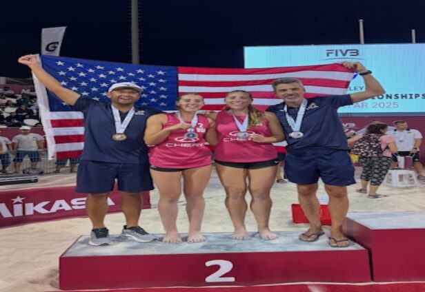 Redondo Union Twins Win Silver for Team USA at U18 Beach Volleyball World Championships