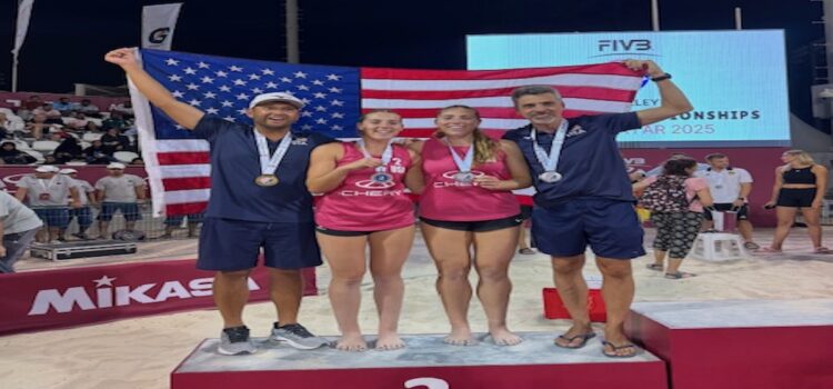 Redondo Union Twins Win Silver for Team USA at U18 Beach Volleyball World Championships