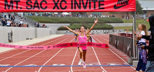Braelyn Combe leads Corona Santiago to Mt. SAC Invitational title, Mira Costa and Westlake’s Sabrina Cruz also triumph