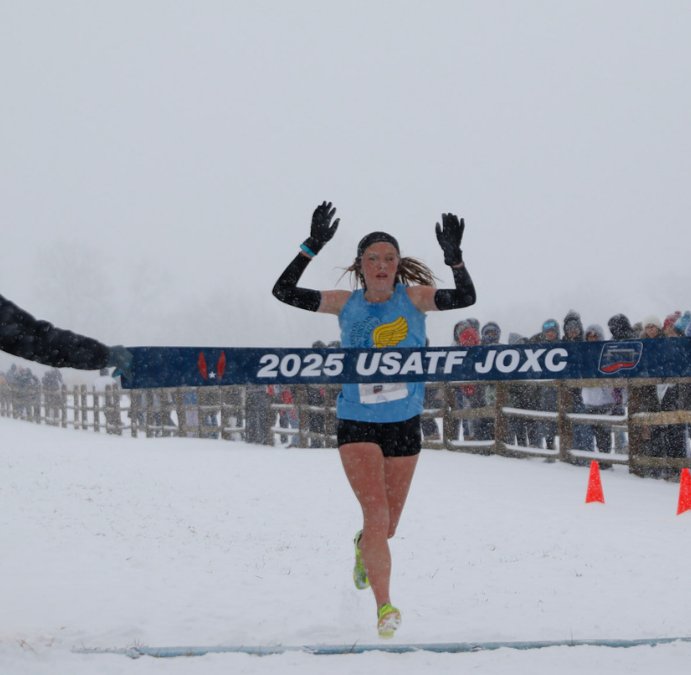Morgan Delaney and Benson Davis Win National Titles at the USATF Junior Olympics Cross Country Championships