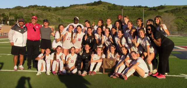 Southern California Regional Division 1 title sweep for Mater Dei, with girls soccer advancing to state final following shutout of Santa Margarita