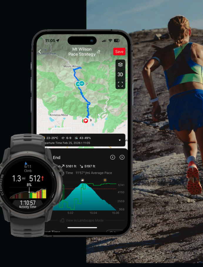 COROS Spring Updates Include New Features For Runners, Cyclists, Obstacle Course Races